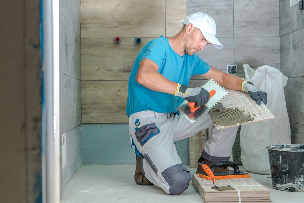 how to remodel a bathroom-contractor remodeling a bathroom
