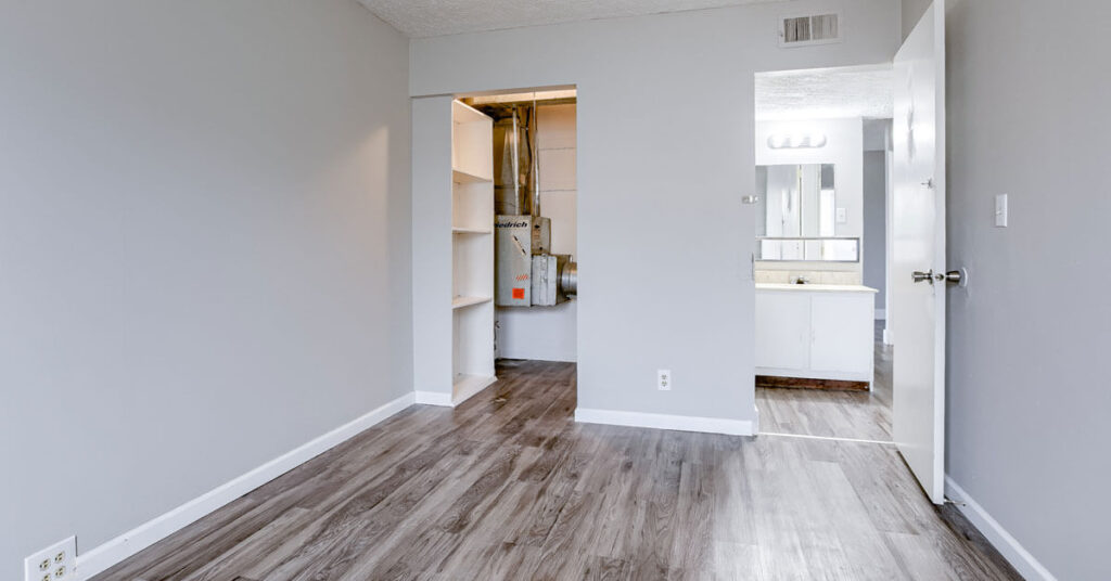 average bedroom size