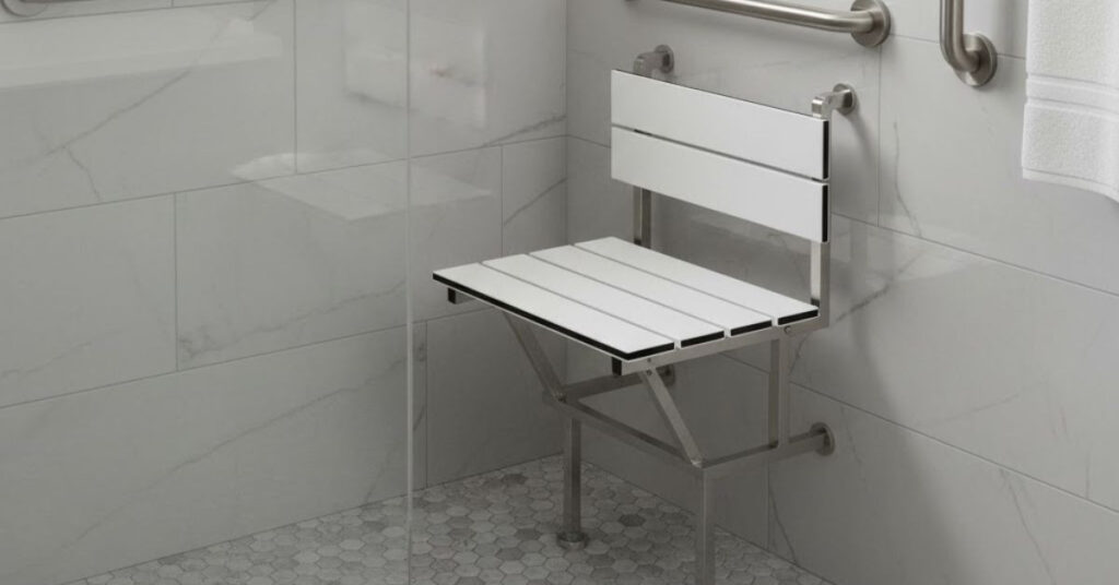 bathroom shower seating