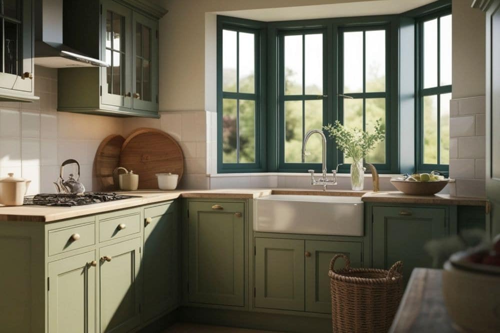 framed inset kitchen cabinets