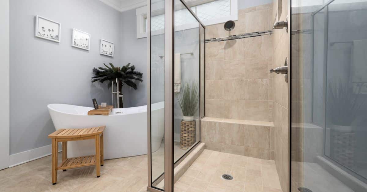 walk-in shower trends
