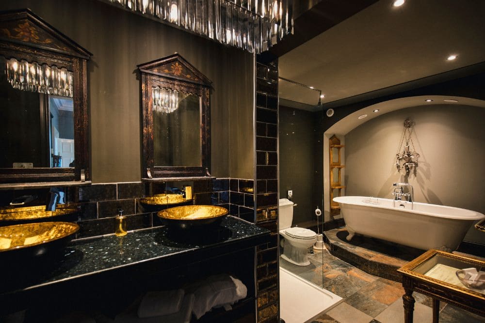 luxury bathroom remodel