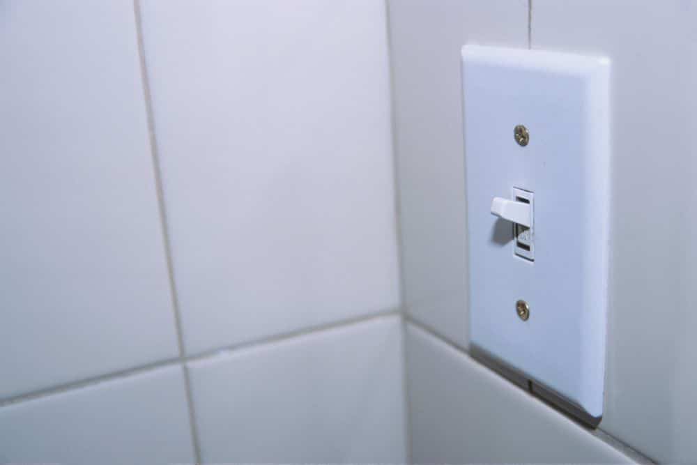 bathroom electrical code