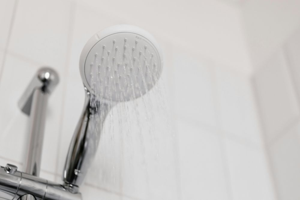 normal, functioning showerhead
