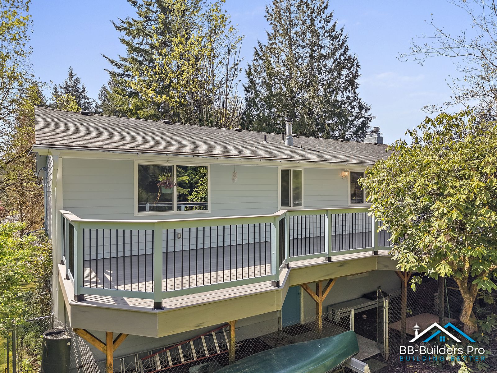lap siding on a remodeled home in king county wa
