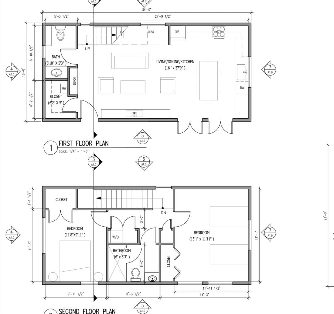 schooner floor plan drawing