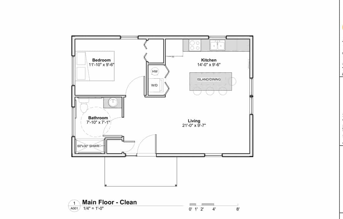 seattle dadu floor plan drawing