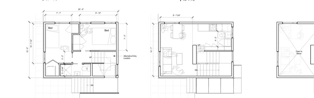 sky house floor plan drawing